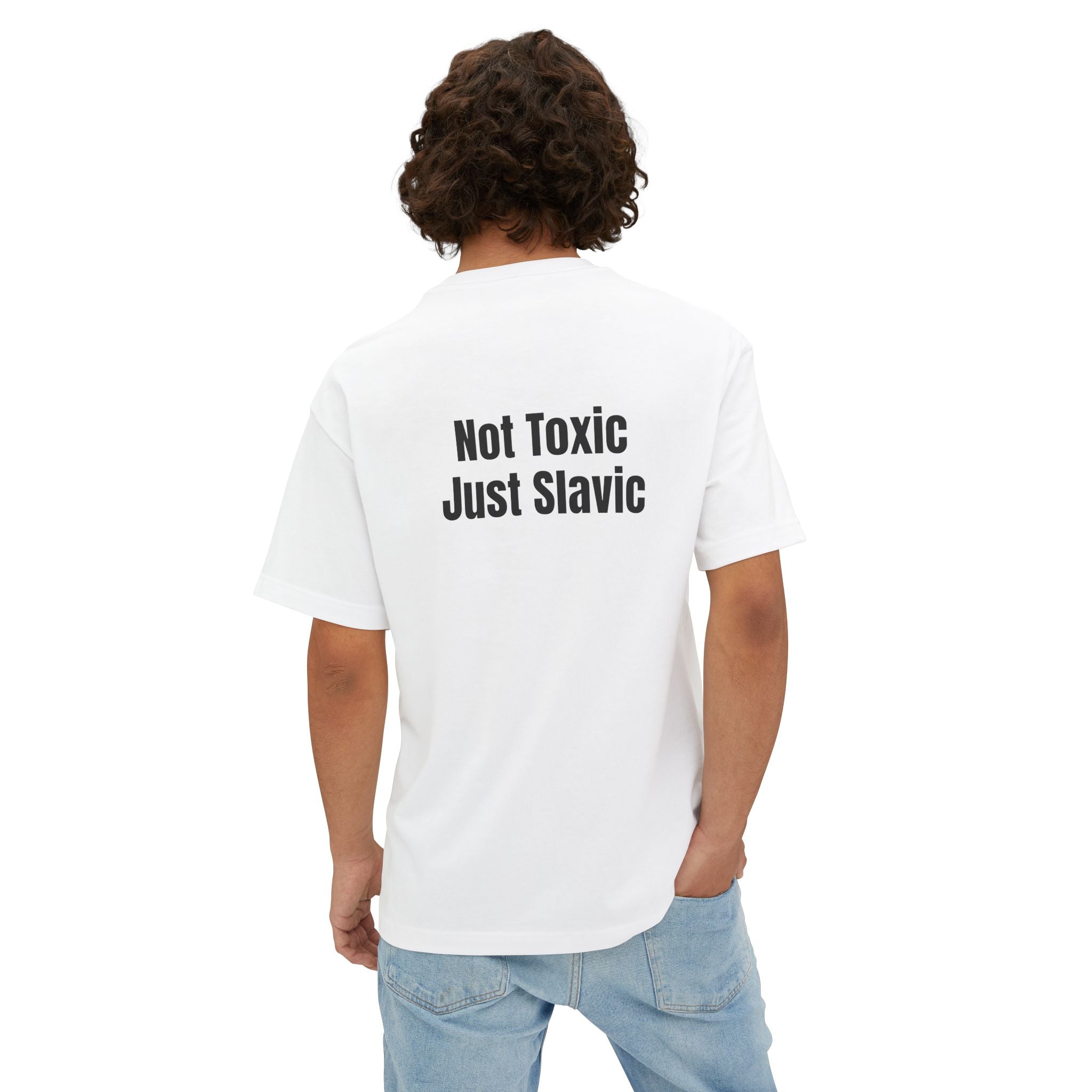 Oversized Unisex T-Shirt — Back Design