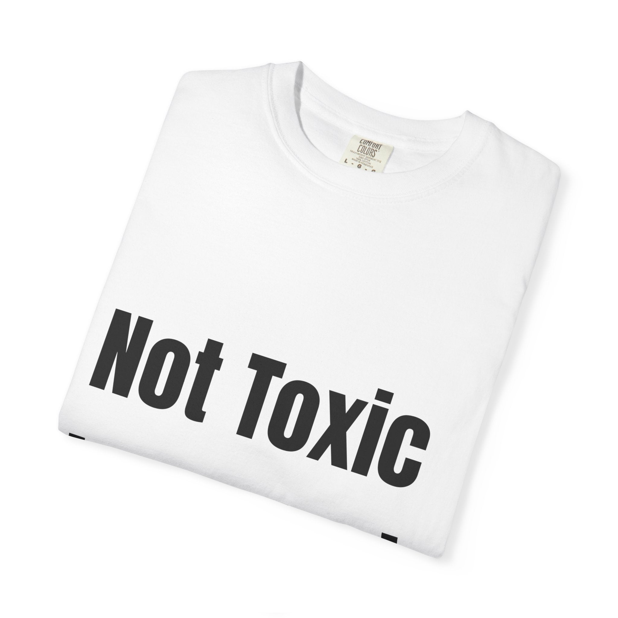 "Not Toxic Just Slavic" Unisex T-shirt – White